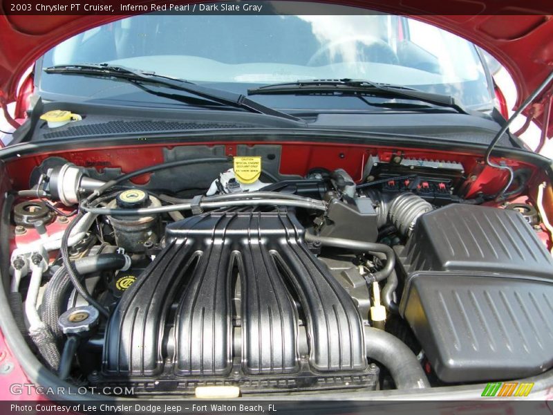 Inferno Red Pearl / Dark Slate Gray 2003 Chrysler PT Cruiser