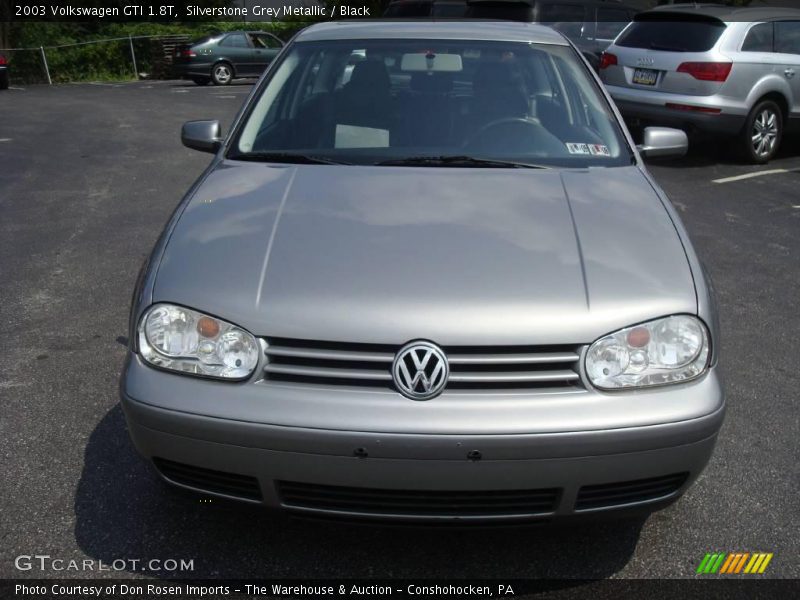 Silverstone Grey Metallic / Black 2003 Volkswagen GTI 1.8T