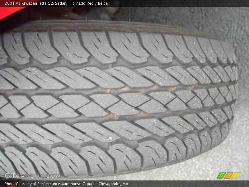 Tornado Red / Beige 2001 Volkswagen Jetta GLS Sedan