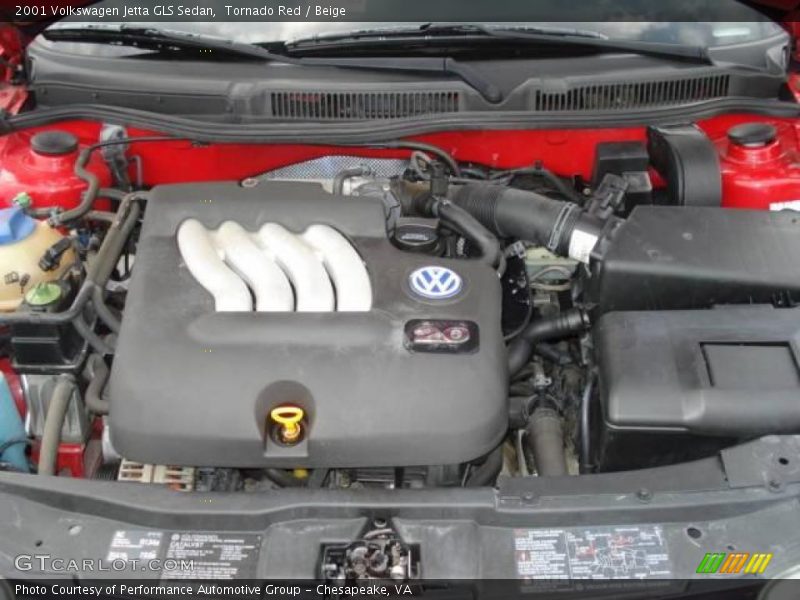 Tornado Red / Beige 2001 Volkswagen Jetta GLS Sedan