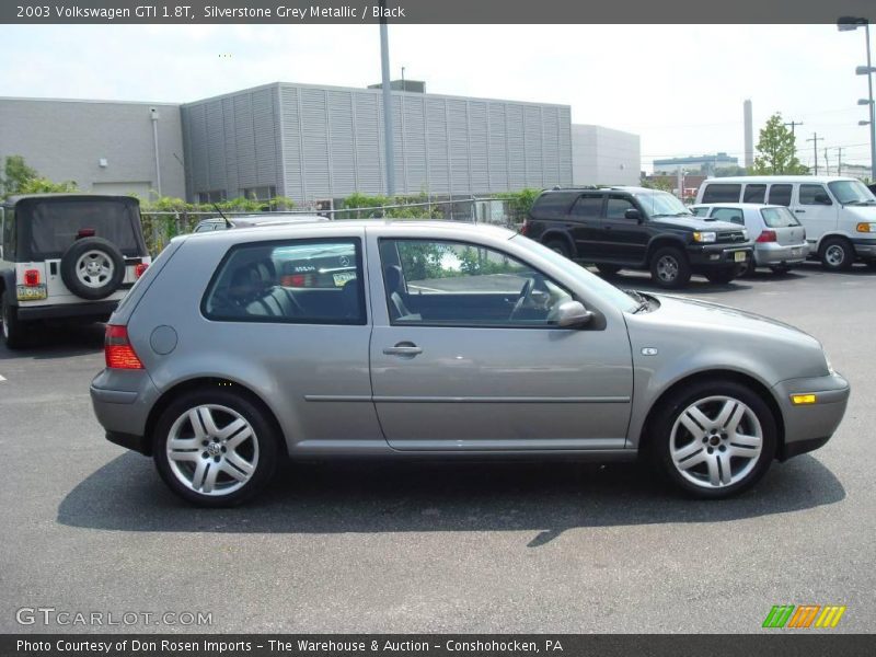 Silverstone Grey Metallic / Black 2003 Volkswagen GTI 1.8T