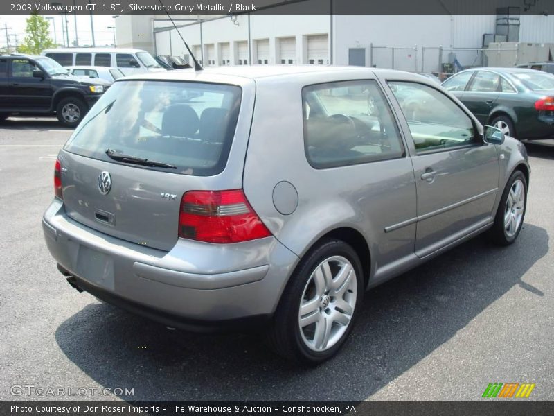 Silverstone Grey Metallic / Black 2003 Volkswagen GTI 1.8T