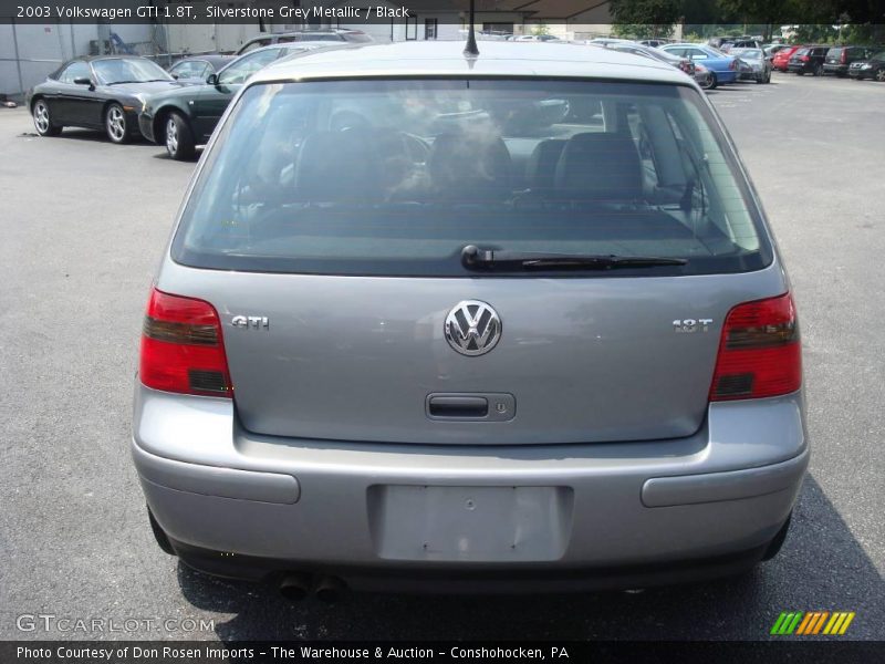 Silverstone Grey Metallic / Black 2003 Volkswagen GTI 1.8T