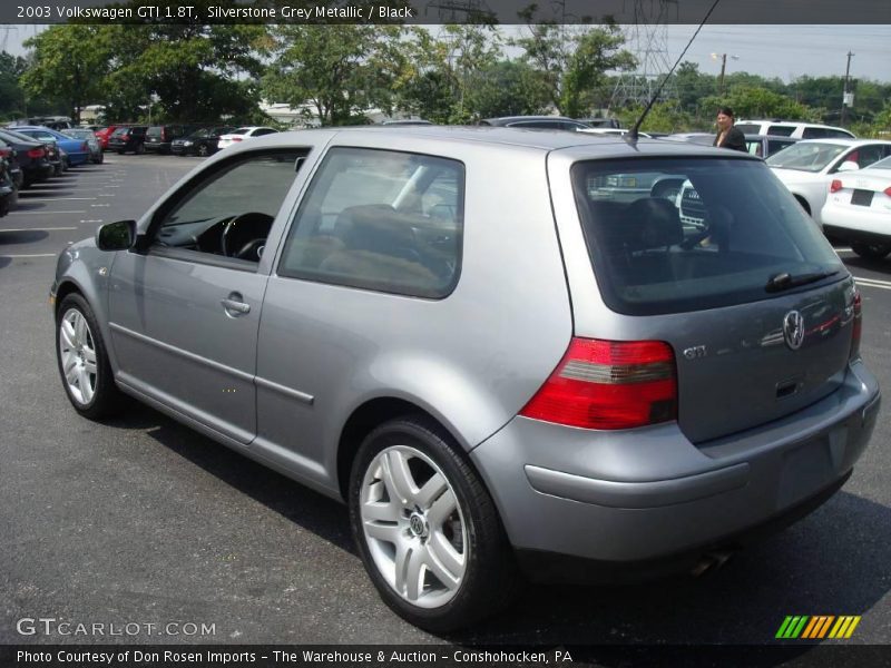Silverstone Grey Metallic / Black 2003 Volkswagen GTI 1.8T