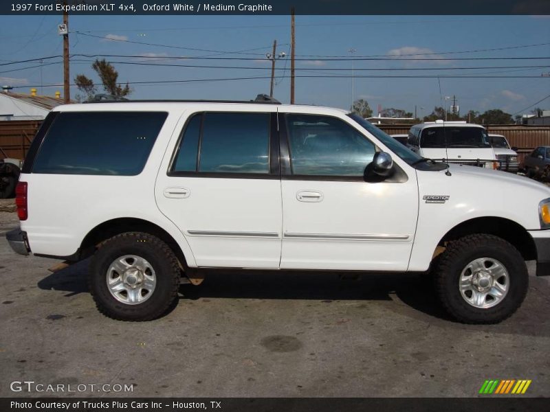 Oxford White / Medium Graphite 1997 Ford Expedition XLT 4x4