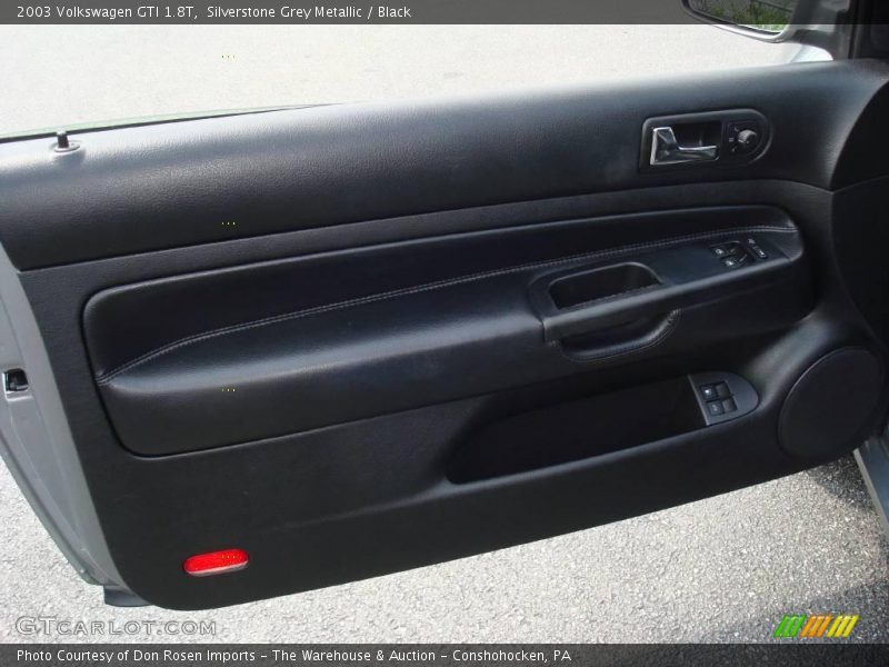 Silverstone Grey Metallic / Black 2003 Volkswagen GTI 1.8T