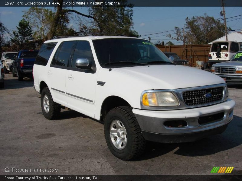 Oxford White / Medium Graphite 1997 Ford Expedition XLT 4x4