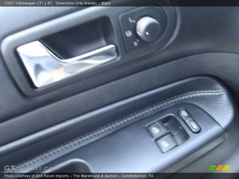 Silverstone Grey Metallic / Black 2003 Volkswagen GTI 1.8T