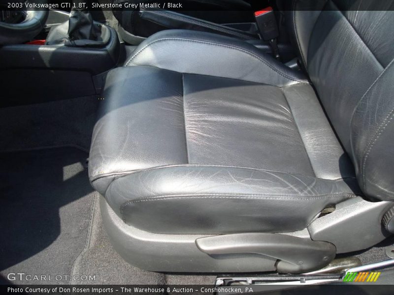 Silverstone Grey Metallic / Black 2003 Volkswagen GTI 1.8T