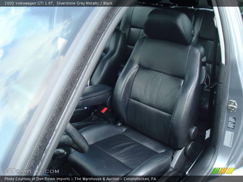 Silverstone Grey Metallic / Black 2003 Volkswagen GTI 1.8T
