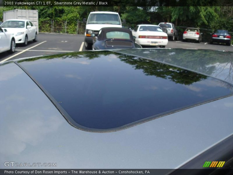 Silverstone Grey Metallic / Black 2003 Volkswagen GTI 1.8T