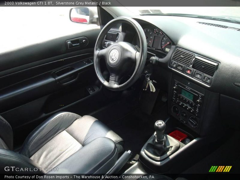 Silverstone Grey Metallic / Black 2003 Volkswagen GTI 1.8T