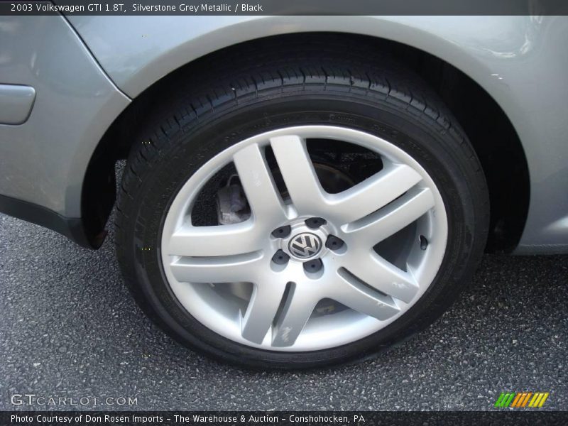 Silverstone Grey Metallic / Black 2003 Volkswagen GTI 1.8T