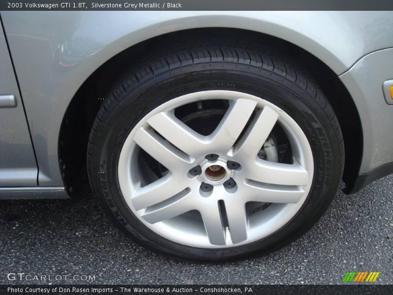 Silverstone Grey Metallic / Black 2003 Volkswagen GTI 1.8T