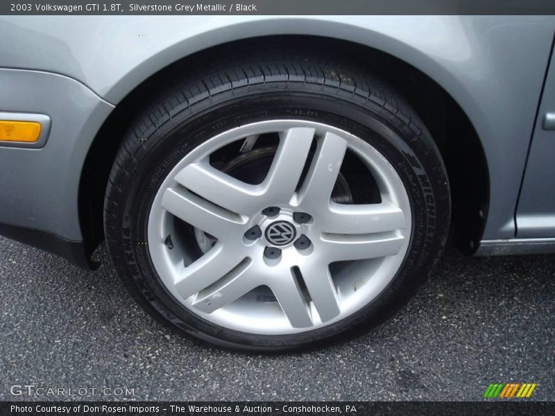 Silverstone Grey Metallic / Black 2003 Volkswagen GTI 1.8T