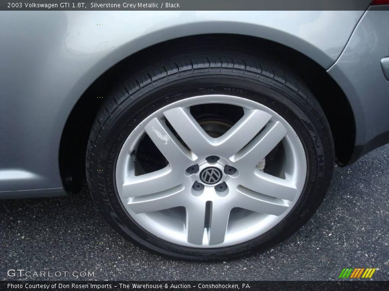 Silverstone Grey Metallic / Black 2003 Volkswagen GTI 1.8T