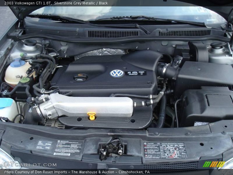 Silverstone Grey Metallic / Black 2003 Volkswagen GTI 1.8T