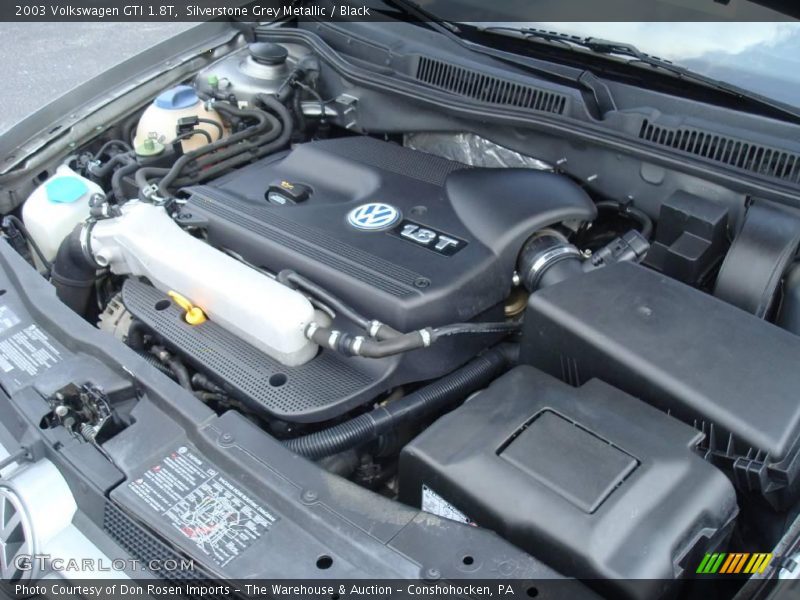 Silverstone Grey Metallic / Black 2003 Volkswagen GTI 1.8T
