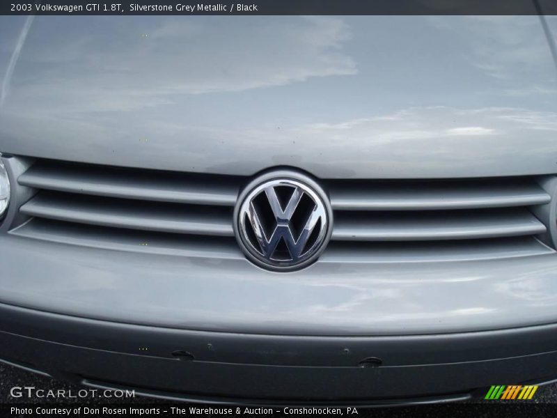 Silverstone Grey Metallic / Black 2003 Volkswagen GTI 1.8T