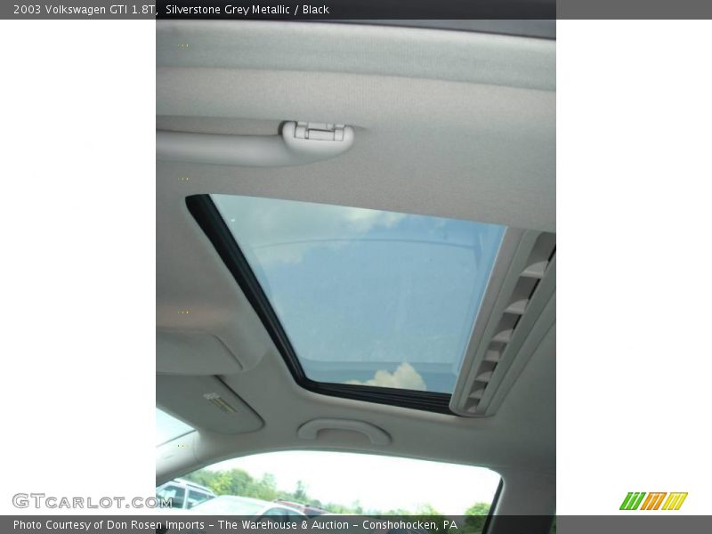 Silverstone Grey Metallic / Black 2003 Volkswagen GTI 1.8T