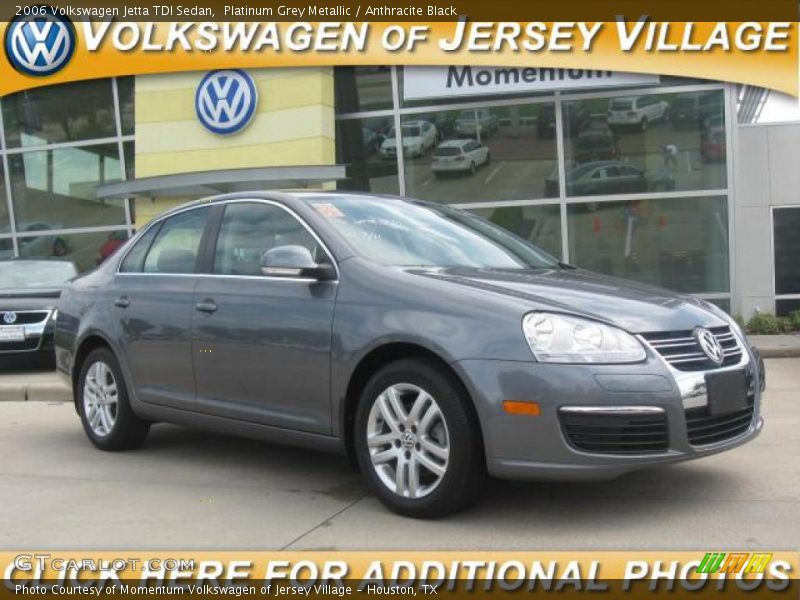 Platinum Grey Metallic / Anthracite Black 2006 Volkswagen Jetta TDI Sedan