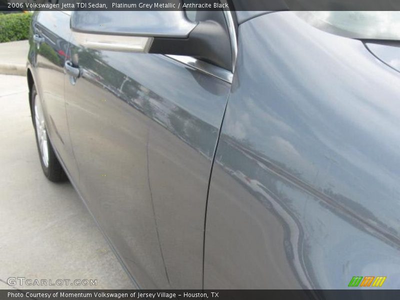 Platinum Grey Metallic / Anthracite Black 2006 Volkswagen Jetta TDI Sedan