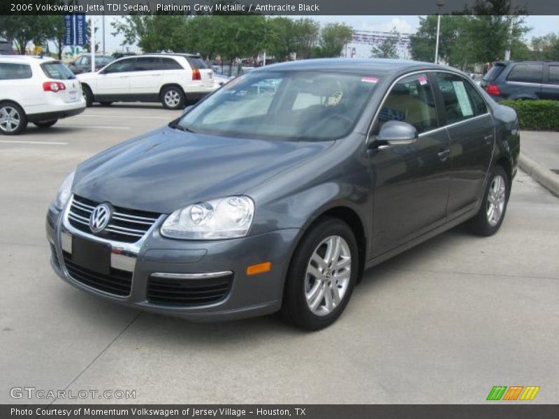 Platinum Grey Metallic / Anthracite Black 2006 Volkswagen Jetta TDI Sedan