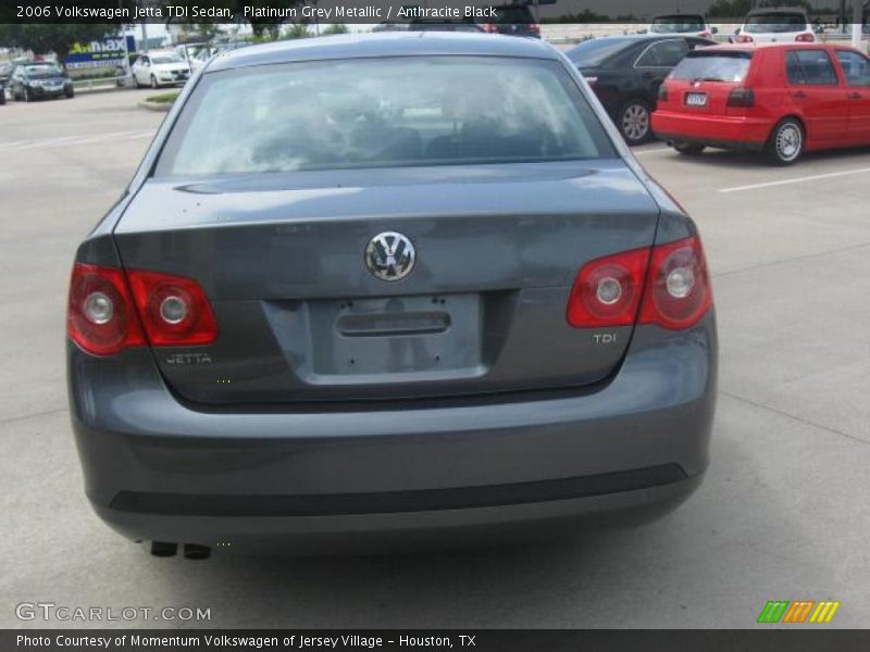 Platinum Grey Metallic / Anthracite Black 2006 Volkswagen Jetta TDI Sedan