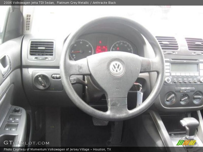 Platinum Grey Metallic / Anthracite Black 2006 Volkswagen Jetta TDI Sedan
