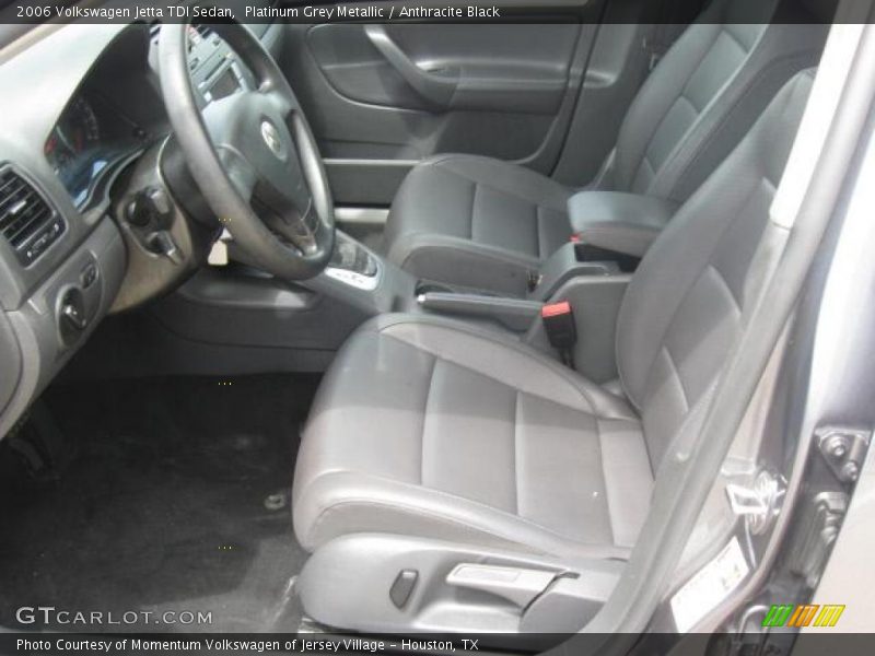 Platinum Grey Metallic / Anthracite Black 2006 Volkswagen Jetta TDI Sedan