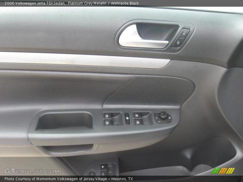Platinum Grey Metallic / Anthracite Black 2006 Volkswagen Jetta TDI Sedan