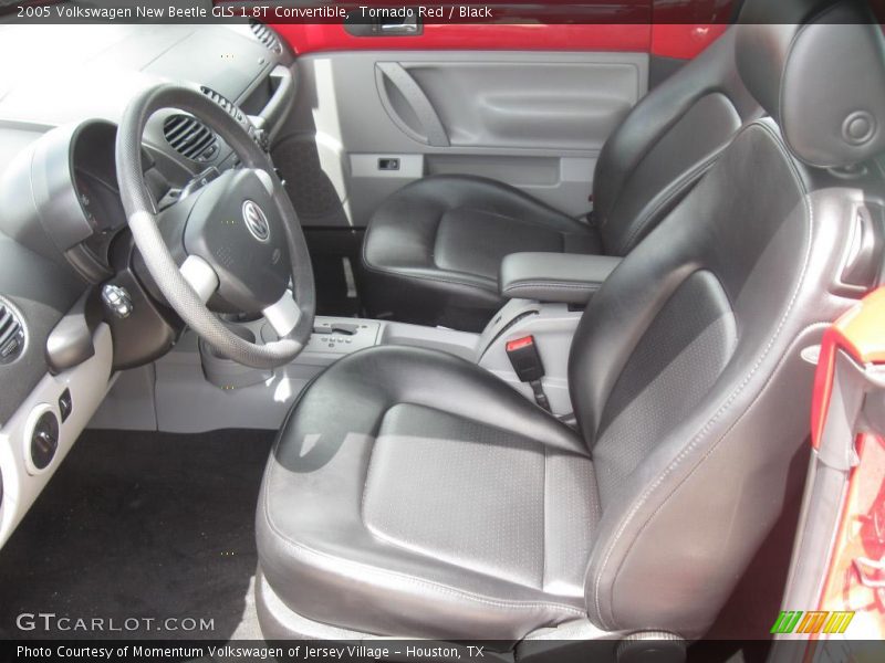 Tornado Red / Black 2005 Volkswagen New Beetle GLS 1.8T Convertible
