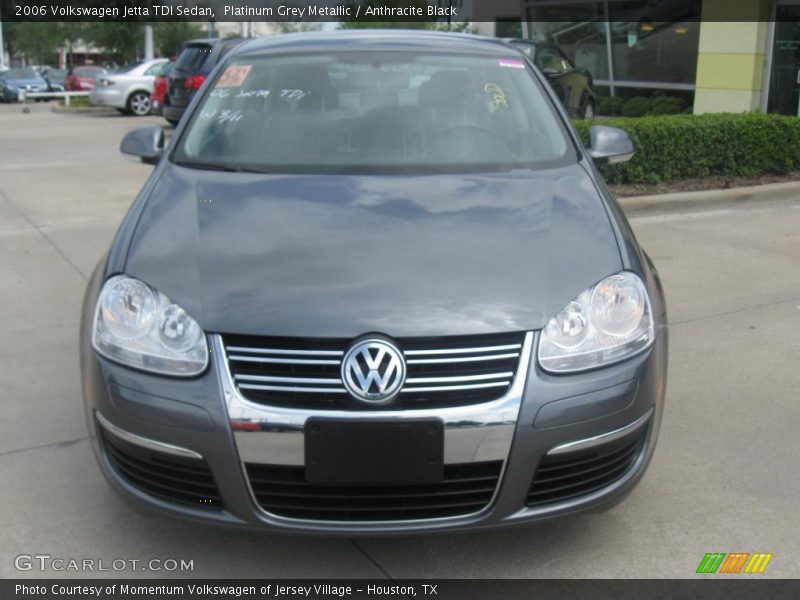 Platinum Grey Metallic / Anthracite Black 2006 Volkswagen Jetta TDI Sedan