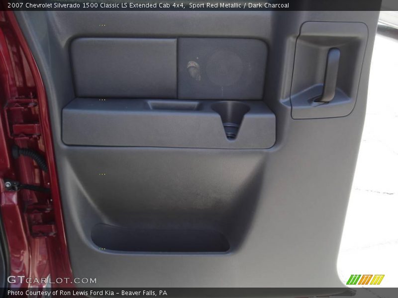 Sport Red Metallic / Dark Charcoal 2007 Chevrolet Silverado 1500 Classic LS Extended Cab 4x4
