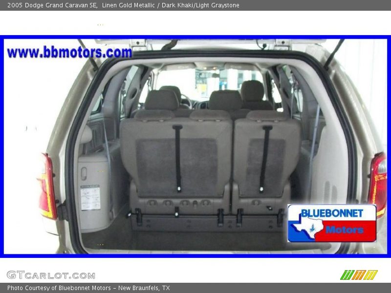 Linen Gold Metallic / Dark Khaki/Light Graystone 2005 Dodge Grand Caravan SE