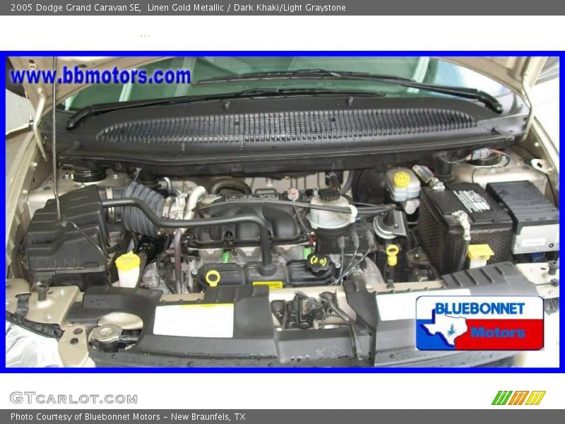 Linen Gold Metallic / Dark Khaki/Light Graystone 2005 Dodge Grand Caravan SE