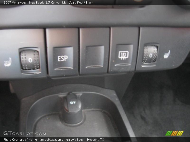 Salsa Red / Black 2007 Volkswagen New Beetle 2.5 Convertible