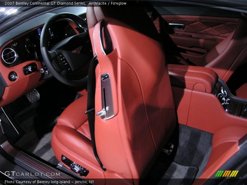 Anthracite / Fiireglow 2007 Bentley Continental GT Diamond Series