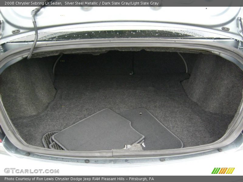 Silver Steel Metallic / Dark Slate Gray/Light Slate Gray 2008 Chrysler Sebring LX Sedan