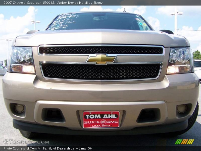 Amber Bronze Metallic / Ebony 2007 Chevrolet Suburban 1500 LS