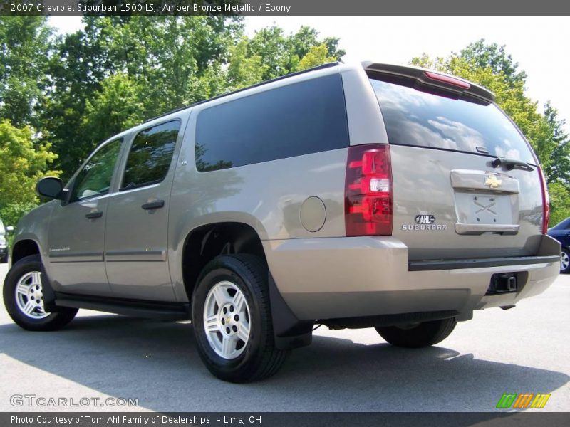 Amber Bronze Metallic / Ebony 2007 Chevrolet Suburban 1500 LS