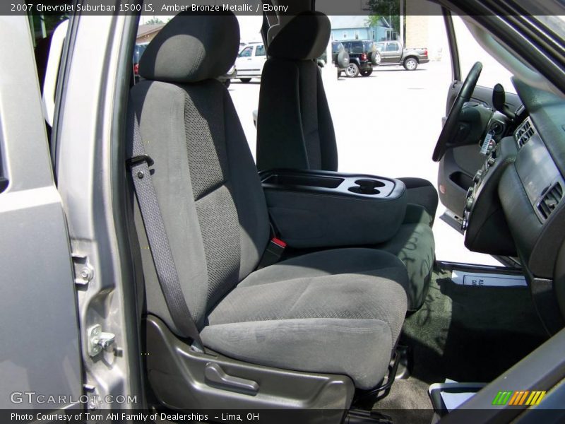 Amber Bronze Metallic / Ebony 2007 Chevrolet Suburban 1500 LS