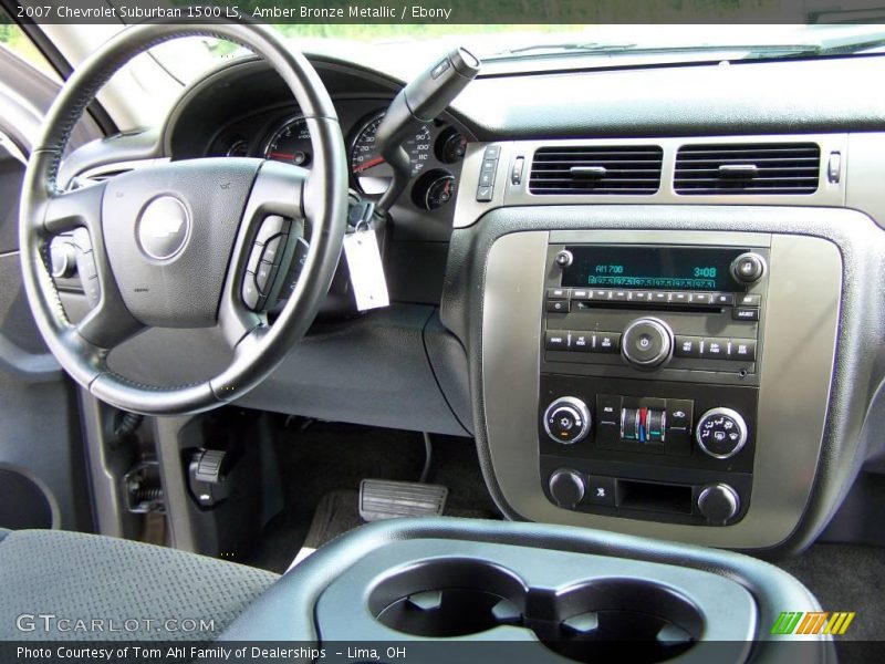 Amber Bronze Metallic / Ebony 2007 Chevrolet Suburban 1500 LS