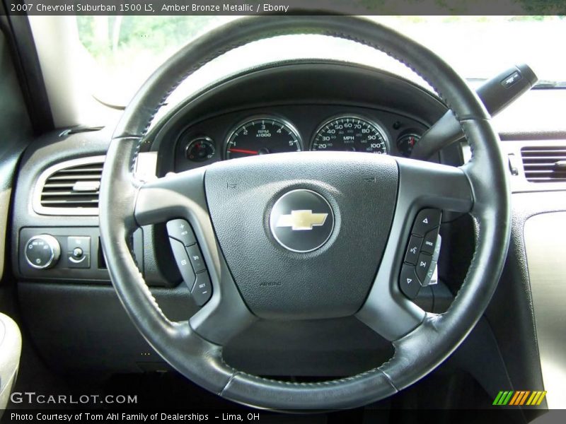 Amber Bronze Metallic / Ebony 2007 Chevrolet Suburban 1500 LS