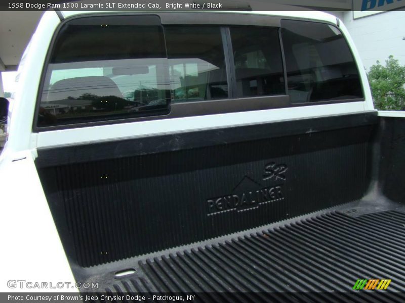 Bright White / Black 1998 Dodge Ram 1500 Laramie SLT Extended Cab