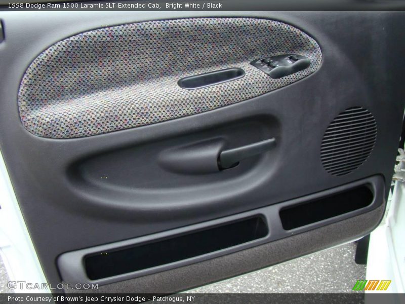 Bright White / Black 1998 Dodge Ram 1500 Laramie SLT Extended Cab