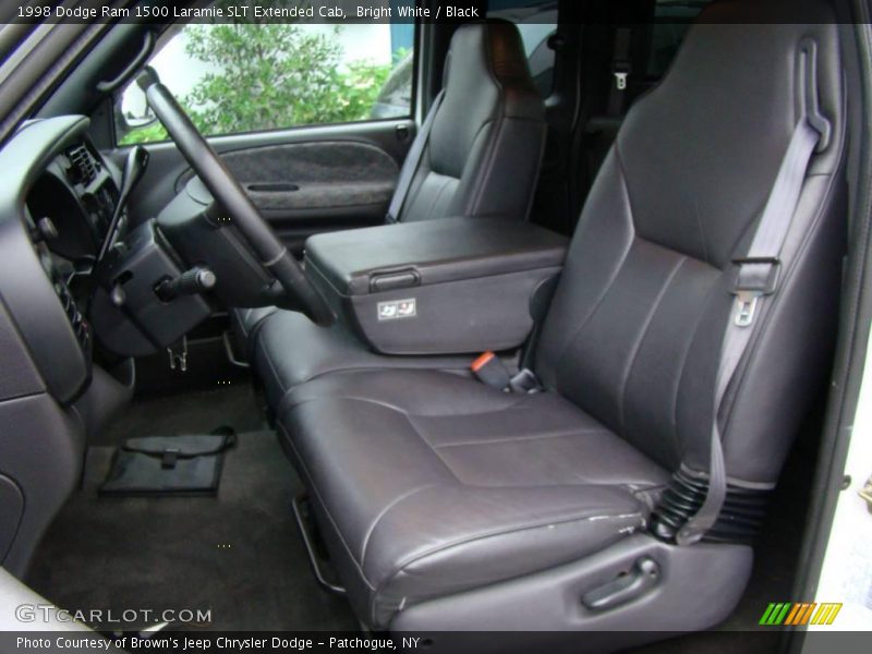 Bright White / Black 1998 Dodge Ram 1500 Laramie SLT Extended Cab