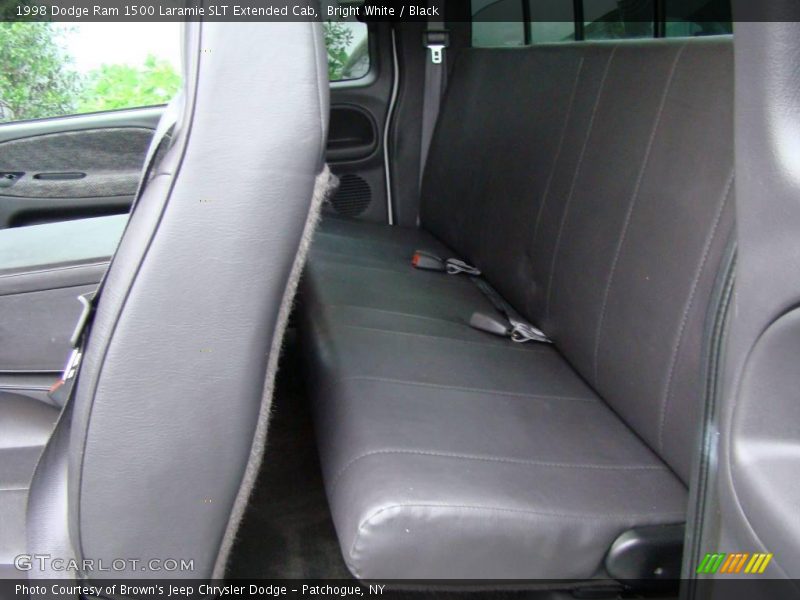 Bright White / Black 1998 Dodge Ram 1500 Laramie SLT Extended Cab
