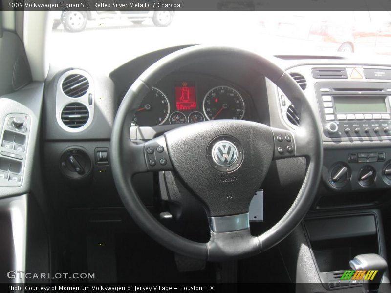 Reflex Silver Metallic / Charcoal 2009 Volkswagen Tiguan SE