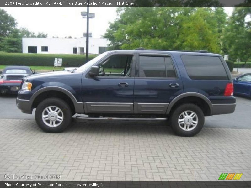 True Blue Metallic / Medium Flint Gray 2004 Ford Expedition XLT 4x4